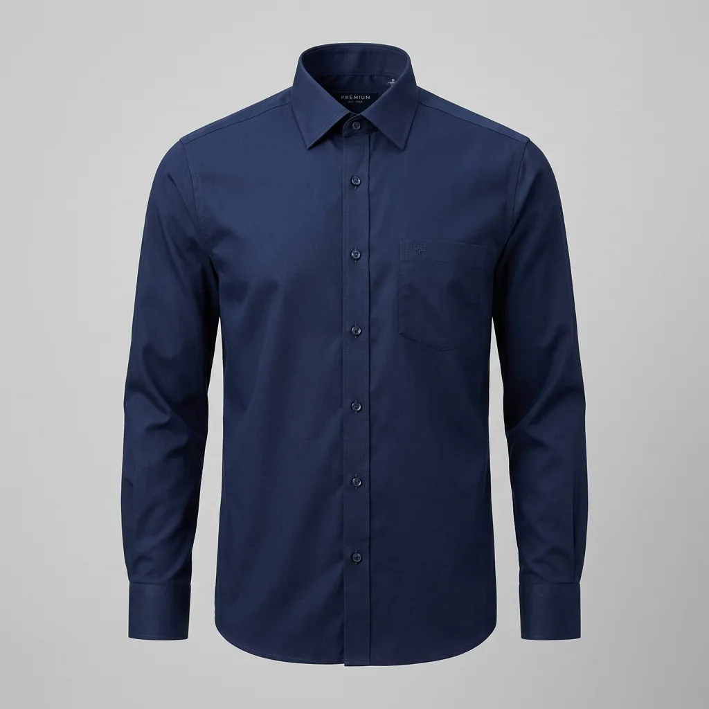 Navy Blue Formal Shirt